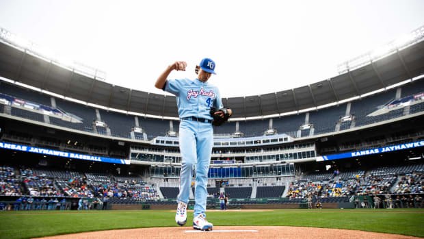 Baseball against Missouri in Kauffman